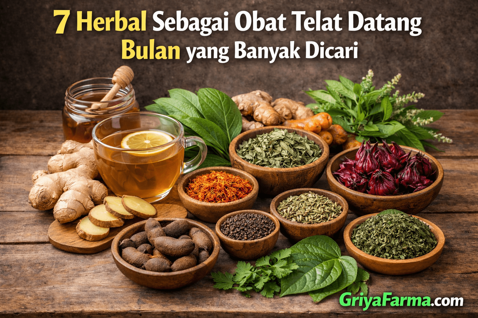 7 Herbal Sebagai Obat Telat Datang Bulan yang Banyak Dicari