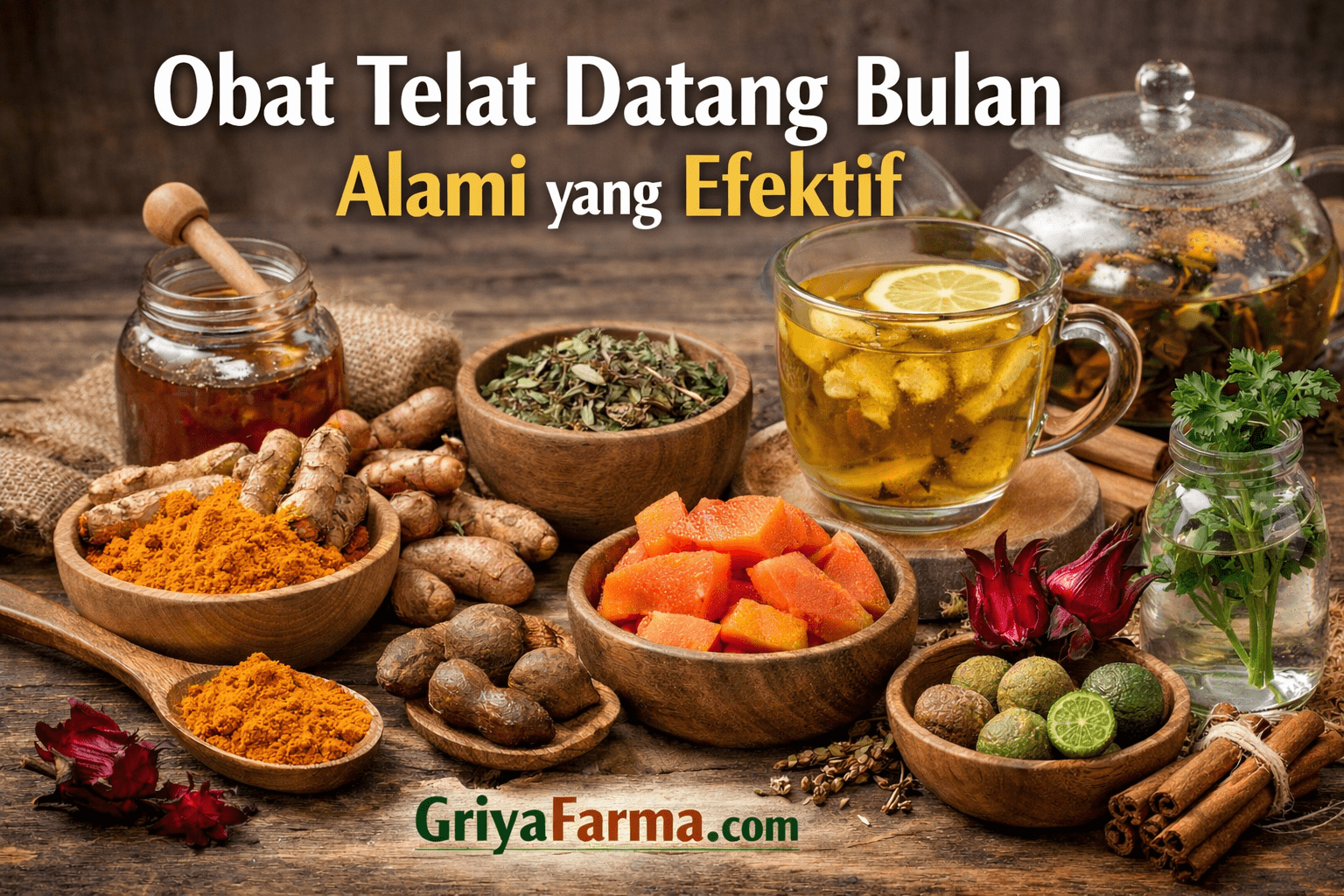 Obat Telat Datang Bulan Alami yang Efektif